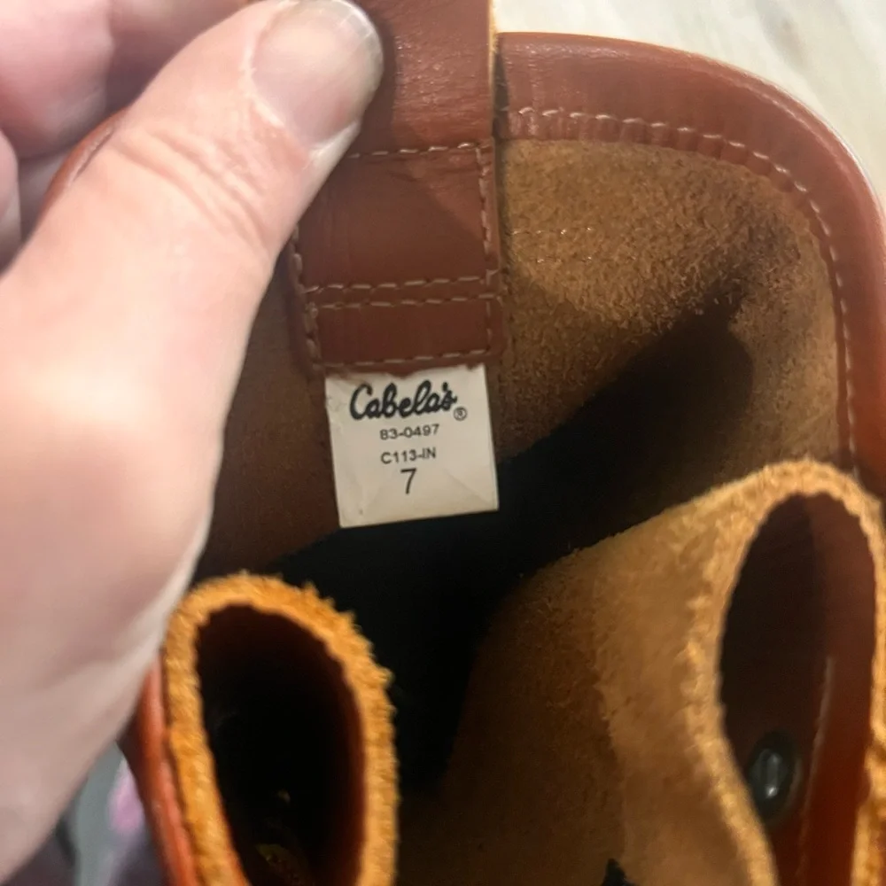 Cabela’s waterproof boots